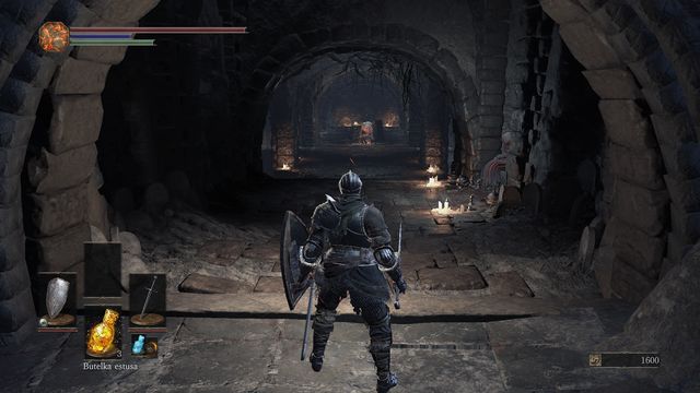A corridor, in which you will stumble upon the Shrine Handmaid and the Blacksmith Andre. - 3. Firelink Shrine - Dark Souls III in 10 Easy Steps - Dark Souls III Game Guide & Walkthrough