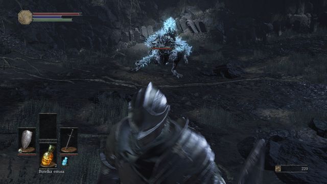 Notice how the monster prepares for performing a roll attack. Right after the attack, you will have some time to counterattack. - Cemetery of Ash - Walkthrough - Dark Souls III Game Guide & Walkthrough