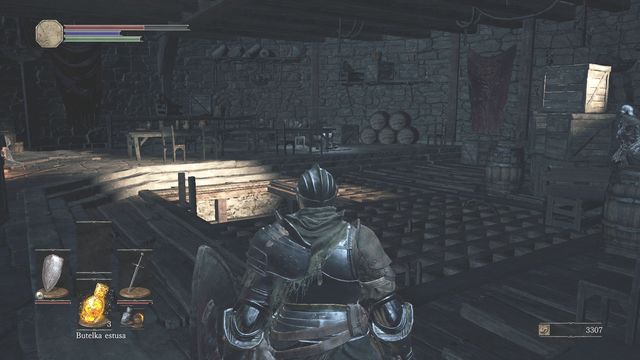 The enemies are hiding in the dark. Be careful. - High Wall of Lothric - Walkthrough - Dark Souls III Game Guide & Walkthrough