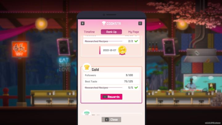 1 - Dave the Diver: How to complete the Best Taste challenge in the Cooksta app? - Sushi bar - Dave the Diver Guide