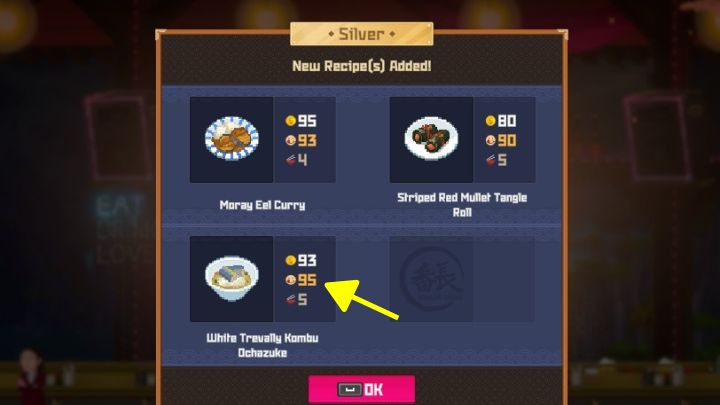 The Best Taste Challenge involves preparing and serving a great-tasting dish - Dave the Diver: How to complete the Best Taste challenge in the Cooksta app? - Sushi bar - Dave the Diver Guide