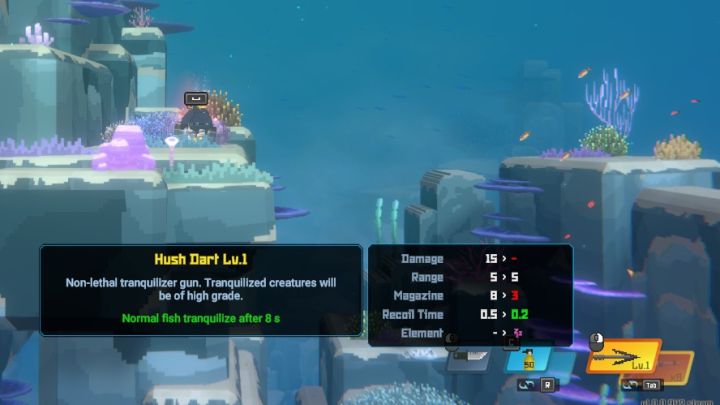 1 - Dave the Diver: How to use Tranquilizer and Net Gun? - Fishing - Dave the Diver Guide