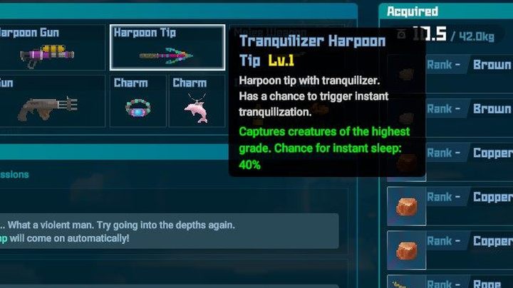 4 - Dave the Diver: How to use Tranquilizer and Net Gun? - Fishing - Dave the Diver Guide