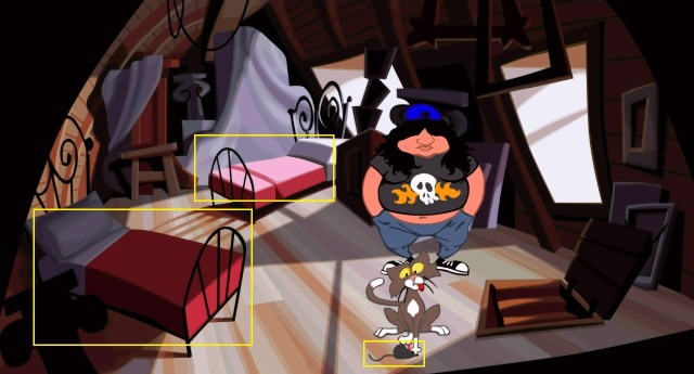 Switch to Hoagie and go upstairs, to the loft (you can also go through the fireplace) - Restoring power to Lavernes capsule - Walkthrough - Day of the Tentacle: Remastered - Game Guide and Walkthrough