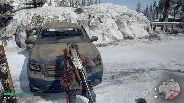 You cannot omit camps - each of them has its own exit path blocked by a car - Days Gone: Race against time - walkthrough - Main storyline - Days Gone Guide