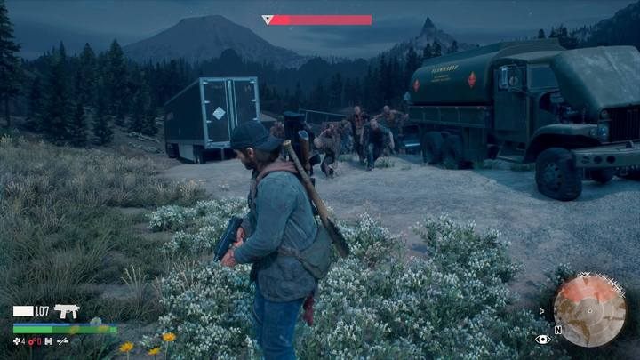 Upon detonating, green tanks guarantee powerful explosions - Days Gone: Race against time - walkthrough - Main storyline - Days Gone Guide