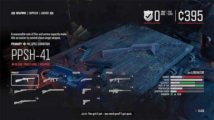 Wizard Island encampment in Crater Lake, located in the southern part of the map, has a merchant who sells high-quality weapons - Days Gone: Best and unique weapons - Game basics - Days Gone Guide