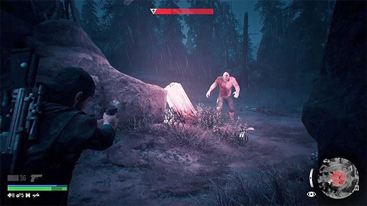 Only after the boss releases himself from the trap - run away in any possible direction - Days Gone: How to kill Breaker boss, Play All Night mission? - Combat - Days Gone Guide