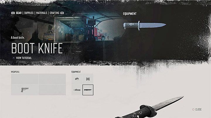 To win this trophy Deacon needs to use Boot Knife, that is the main type of knives, which is available from the beginning of the game and it is indestructible - Days Gone: How to unlock this is a Knife Trophy? - Trophy Guide - Days Gone Guide