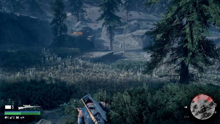 Wait behind the camp until the situation calms down and this way you may avoid the battle. - Days Gone: Bounty Hunter - walkthrough - Main storyline - Days Gone Guide