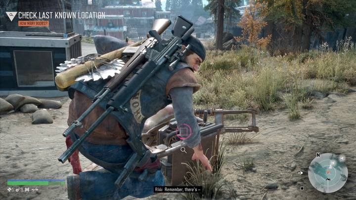 Inspect the bike lying on the road; try not to make any noise, so as not to attract hordes of Freakers. - Days Gone: Bounty Hunter - walkthrough - Main storyline - Days Gone Guide
