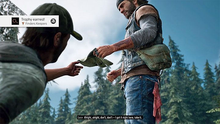 Trophy type: bronze - Days Gone: Trophies list - Trophy Guide - Days Gone Guide