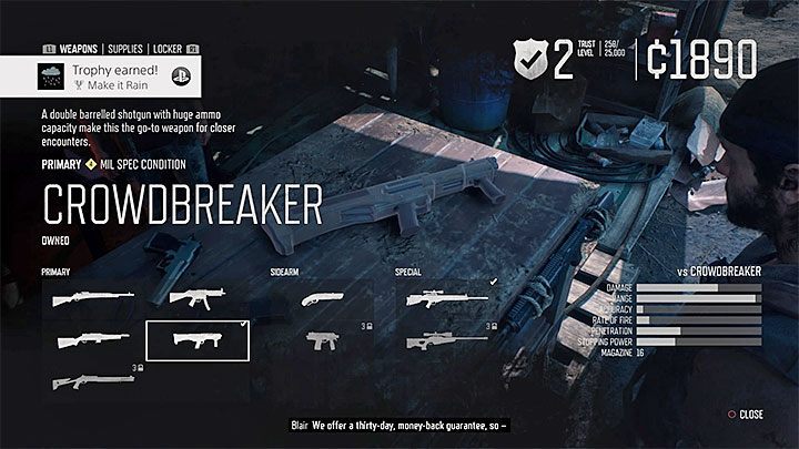 Trophy type: silver - Days Gone: Trophies list - Trophy Guide - Days Gone Guide