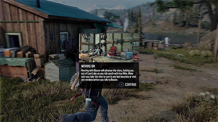 Crater Lake and Highway 97 are south of the Lost Lake and Iron Butte - Days Gone: How to unlock regions of the map? - World Atlas - Days Gone Guide