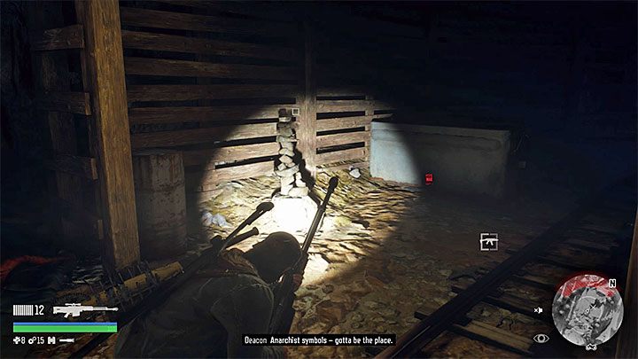 Anarchist Cairn 4 you will find in the first large cave with a temporarily inaccessible upper balcony - Days Gone: How to unlock Go Kick Rocks Trophy? - Trophy Guide - Days Gone Guide