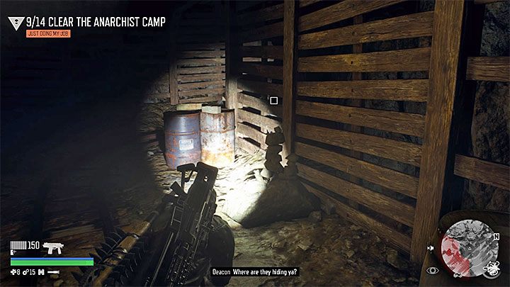 Anarchist Cairn 6 is in the corridor with the railway - Days Gone: How to unlock Go Kick Rocks Trophy? - Trophy Guide - Days Gone Guide