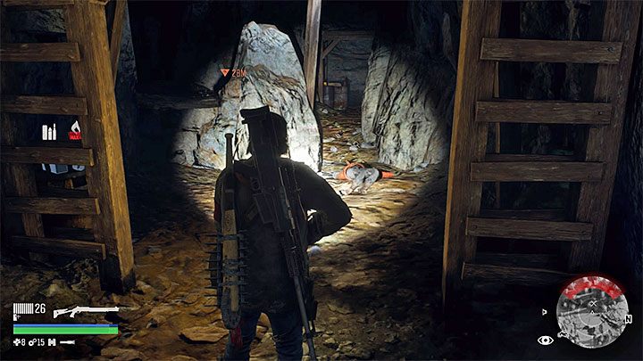 Anarchist Cairn 7 can be found immediately after visiting the stairs leading to the next level of the mine and defeating the first group of opponents - Days Gone: How to unlock Go Kick Rocks Trophy? - Trophy Guide - Days Gone Guide