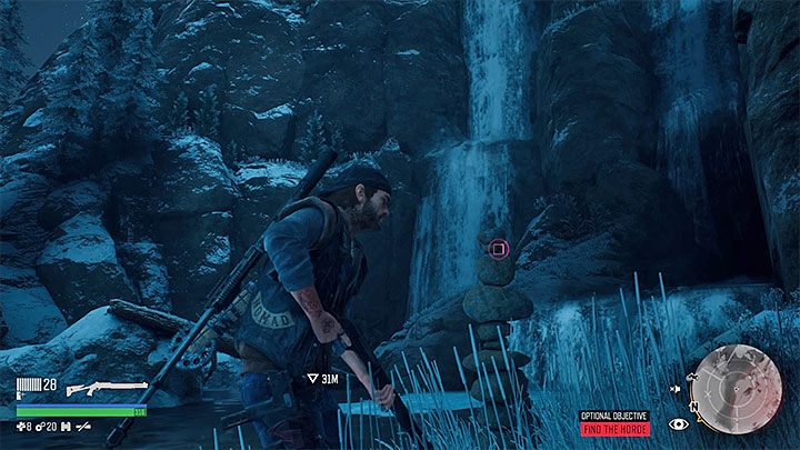 Anarchist Cairn 10 can be found in the southern part of the Lost Lake region - Days Gone: How to unlock Go Kick Rocks Trophy? - Trophy Guide - Days Gone Guide