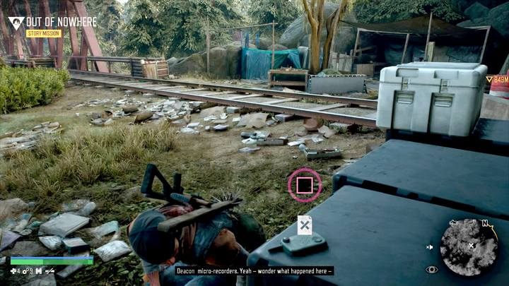 NERO Intel is the most quantitative of the secrets because youll find 52 of them throughout the game world in Days Gone - Days Gone: Secrets types - World Atlas - Days Gone Guide