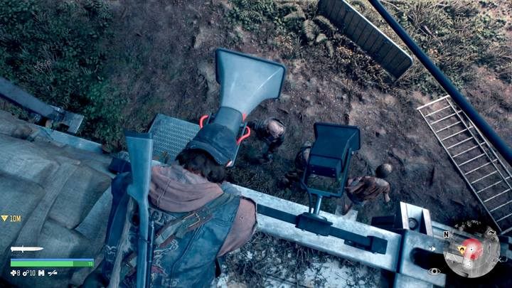 Disassemble megaphones, do not attract the Freakrs - megaphones work even until the end of the game, if you dont disassemble them. - Days Gone: Activities types - World Atlas - Days Gone Guide