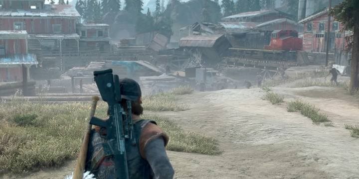 After clearing the NERO Checkpoint (5A), be sure to keep an eye on the Horde at the sawmill (6), which is one of the biggest in the game - Days Gone: Lost Lake - map, important locations - Lost Lake region maps - Days Gone Guide