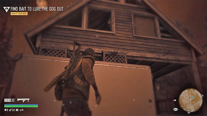 You can encourage the dog to come out from hiding by offering it some dog food - Days Gone: Can you pet the dog? - Exploration - Days Gone Guide