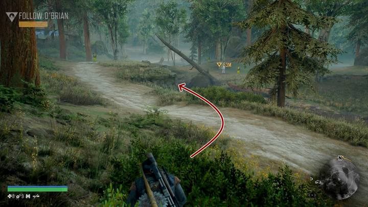 Go to the first region - Days Gone: I Remember - walkthrough - Main storyline - Days Gone Guide