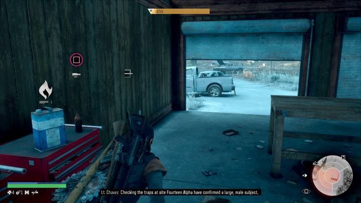 In the shed you can safely eavesdrop on conversations without fear that someone will find you - Days Gone: I Remember - walkthrough - Main storyline - Days Gone Guide