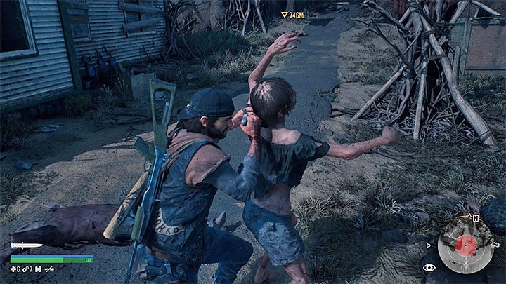 Attacking enemies from hiding is highly recommended in Days Gone - Days Gone: Beginners Guide & Tips - Game basics - Days Gone Guide