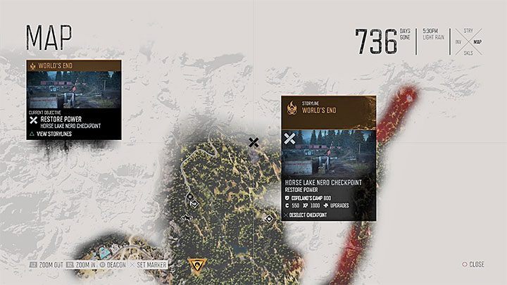 While exploring the world in Days Gone, you can find various optional locations, among which the NERO Checkpoints are one of the most important - Days Gone: Beginners Guide & Tips - Game basics - Days Gone Guide