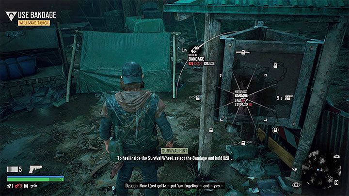 In Days Gone, Deacons health bar will not start regenerating automatically after he sustains an injury - Days Gone: Beginners Guide & Tips - Game basics - Days Gone Guide