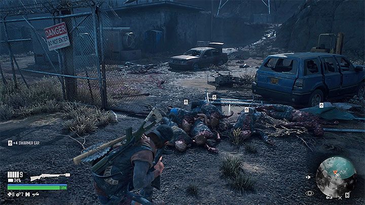 Each Freaker that you eliminate will drop Ears - Days Gone: Beginners Guide & Tips - Game basics - Days Gone Guide