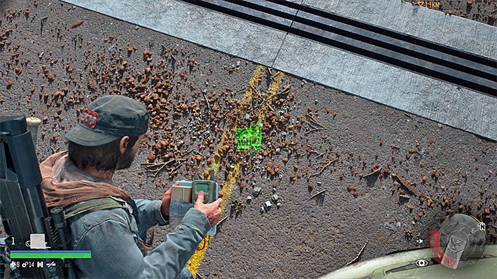 Remote bombs can be placed on the ground in the same way as other traps, but they require manual detonation, holding the right direction button on the pads cross - Days Gone: Crafting plans - list - Game basics - Days Gone Guide