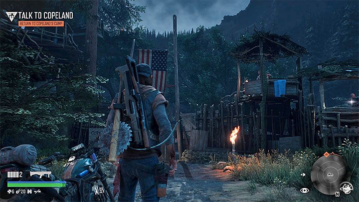 Copelands Camp is located in Cascade, the starting region - Days Gone: Copelands Camp - Encampments - Days Gone Guide