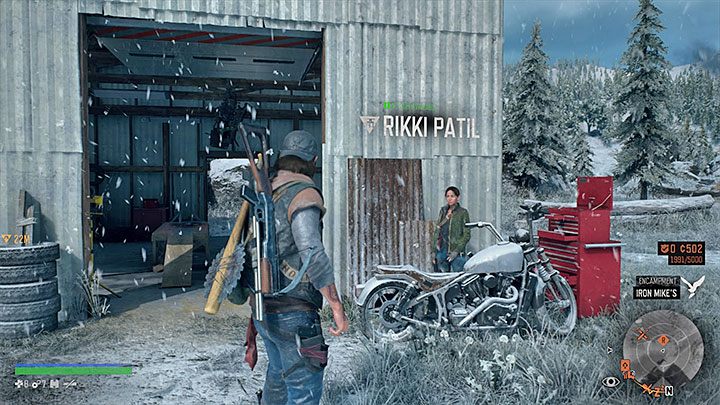All of the actions listed above will lead to the meeting with the leader of Iron Mikes Camp - Days Gone: Iron Mikes Camp - Encampments - Days Gone Guide