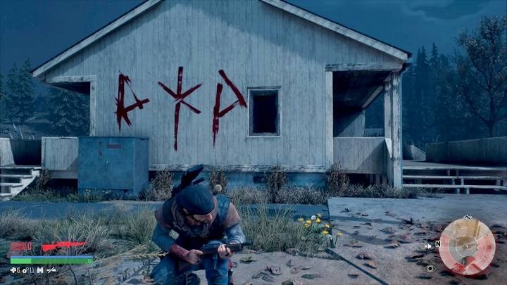 The building where Lisa is imprisoned. - Days Gone: Youre Safe Now - walkthrough - Main storyline - Days Gone Guide