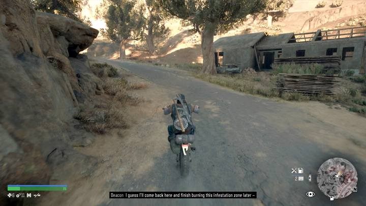 Bring Rikki the necessary parts; the first item you will find in the unfinished building. - Days Gone: Surviving Isnt Living - walkthrough - Main storyline - Days Gone Guide