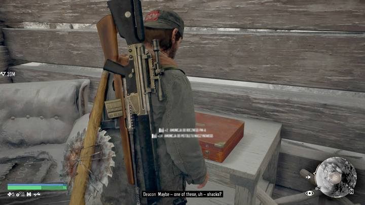 The chest for Weaver - Days Gone: A Good Soldier - walkthrough - Main storyline - Days Gone Guide