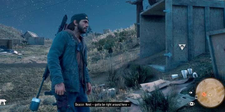 Wooden boxes are placed along the side route - Days Gone: A Good Soldier - walkthrough - Main storyline - Days Gone Guide