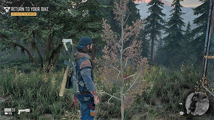 Do not forget to make bolts through the Survival Wheel - Days Gone: How to get crossbow? - Character and inventory - Days Gone Guide