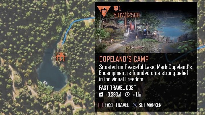 Fast travel only allows you to move to large zones on the world map - Days Gone: How to use fast travel? - Exploration - Days Gone Guide