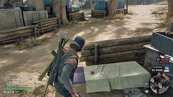 The time of day can be changed by using the bed - Days Gone: How to change time of day? - Campaign - Days Gone Guide