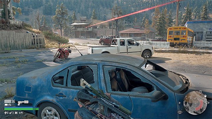 The first way is to take the rifle from the enemy sniper - Days Gone: How to get sniper rifle? - Character and inventory - Days Gone Guide