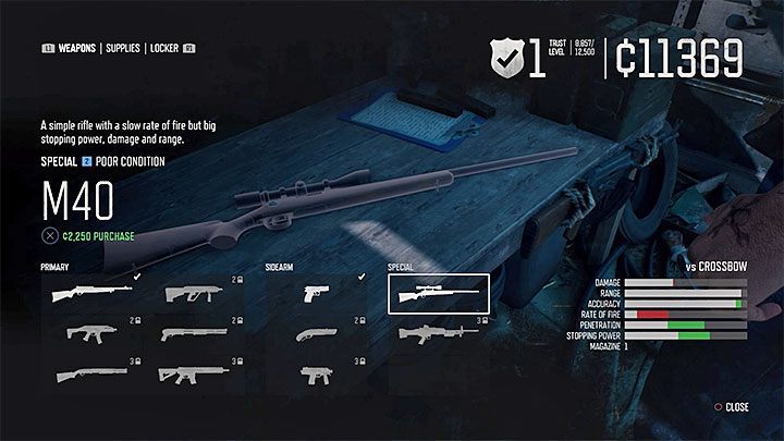 The second way is to buy a sniper rifle from a dealer - Days Gone: How to get sniper rifle? - Character and inventory - Days Gone Guide