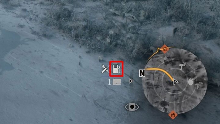 While driving, the amount of fuel is represented by the dispenser icon visible next to the minimap in the bottom right corner of the screen - Days Gone: How to get motorcycle fuel? - Motorcycle - Days Gone Guide