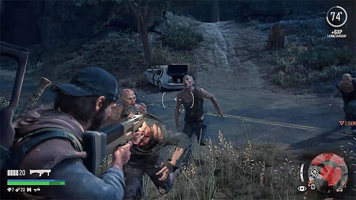To eliminate the Freakers use the main weapon, but use it only when there are not too many enemies nearby - Days Gone: How to unlock One Down Trophy? - Trophy Guide - Days Gone Guide