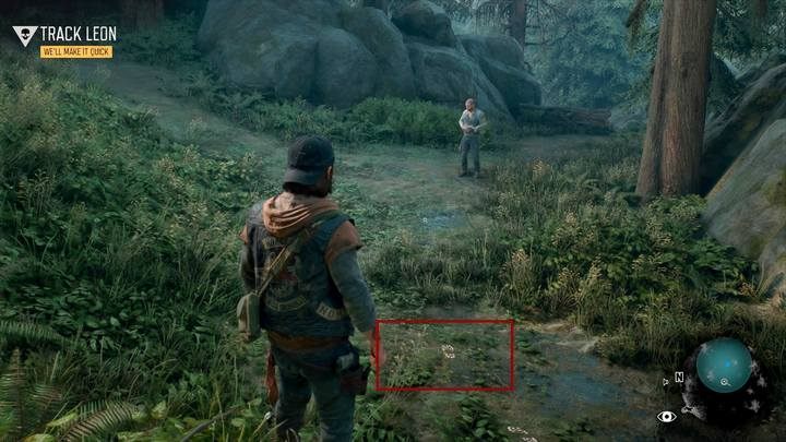 Survival Vision reveals hidden tracks and items around you. - Days Gone: Chasing Leon - walkthrough - Main storyline - Days Gone Guide