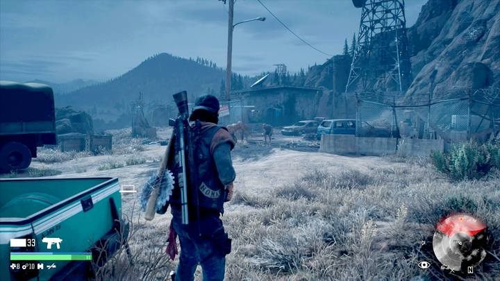 After talking with Tucker, head North towards NERO camp - Days Gone: Gear Up For The Ride - walkthrough - Main storyline - Days Gone Guide