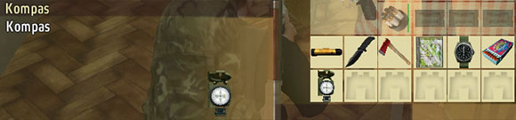 Tools don't take up space in the inventory itself, as they are placed in a separate tool belt - Tools belt - Equipment - DayZ - Game Guide and Walkthrough