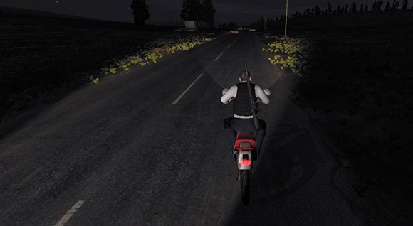 The last source of light during the night is provided by vehicles - Vehicles - Surviving the night - DayZ - Game Guide and Walkthrough